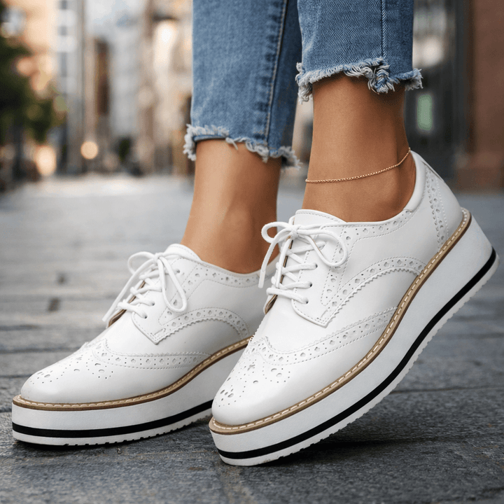 Elvyn Leather Platforms