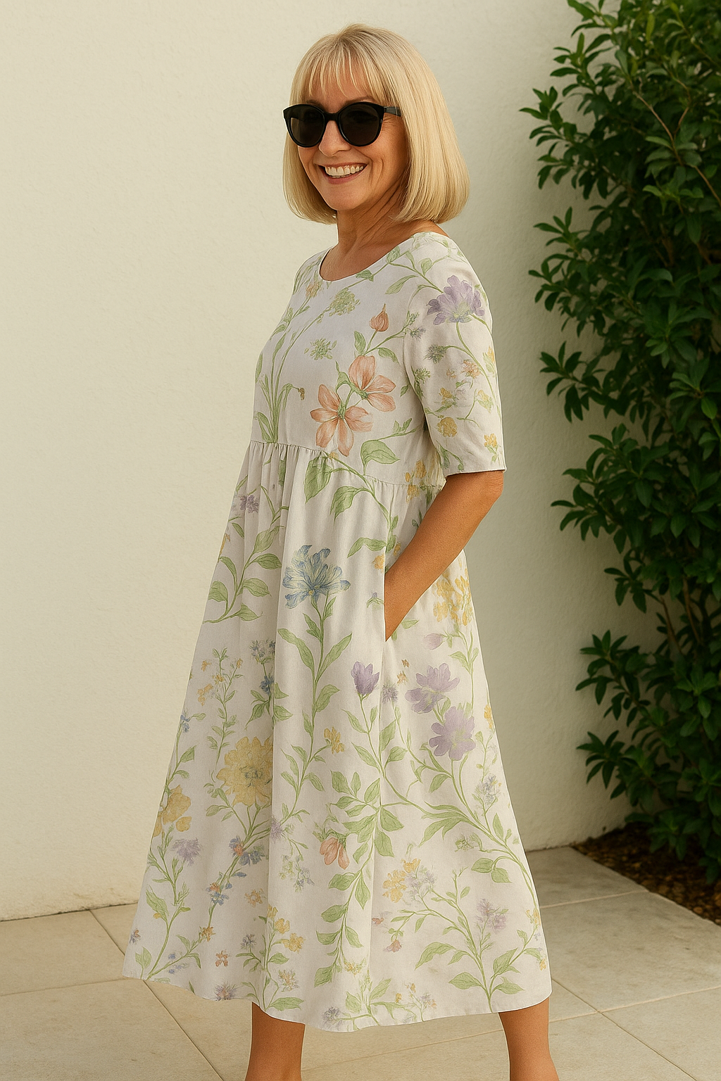 Elize | Relaxed Midi Dress