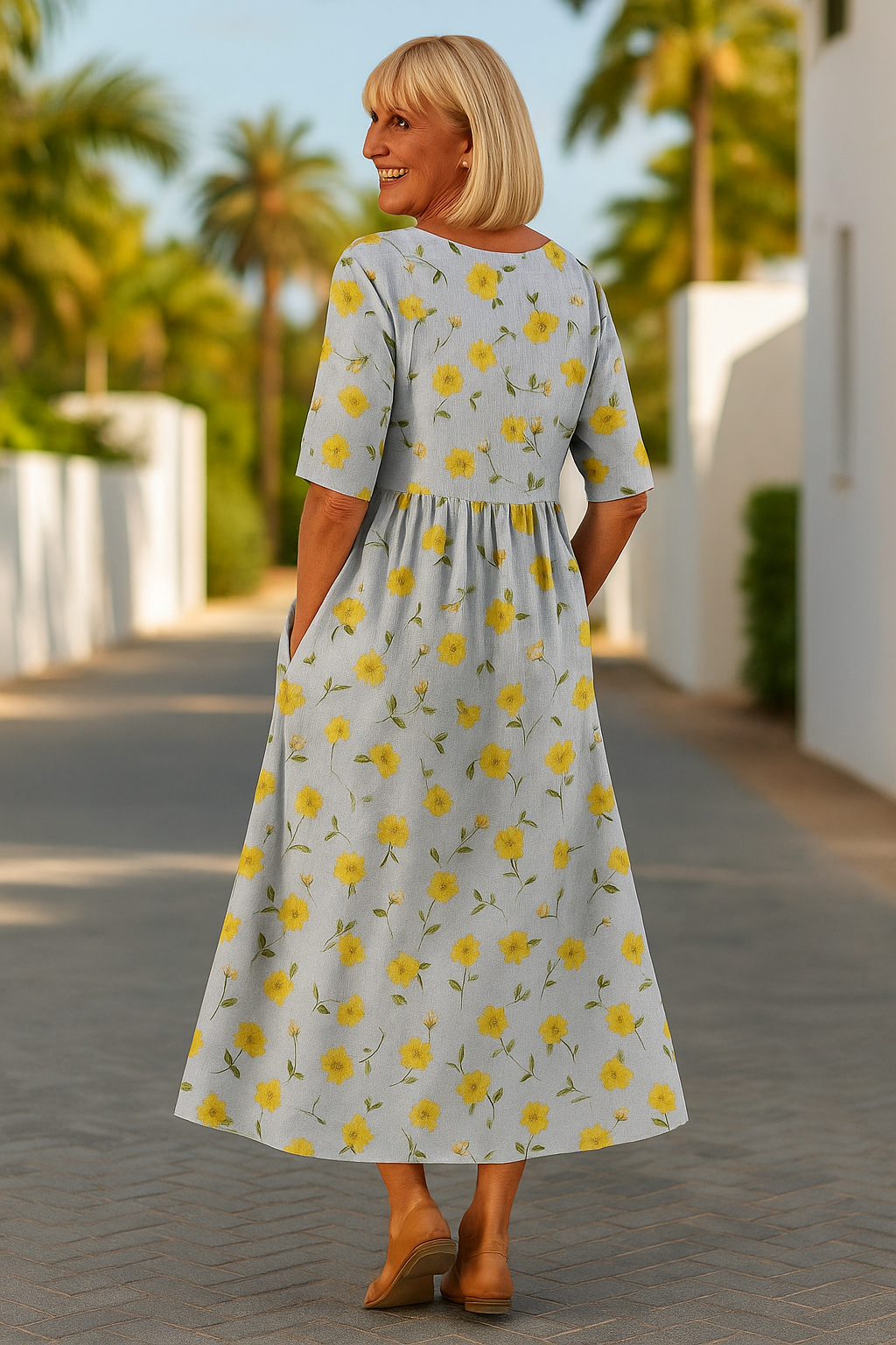 Elize | Relaxed Midi Dress